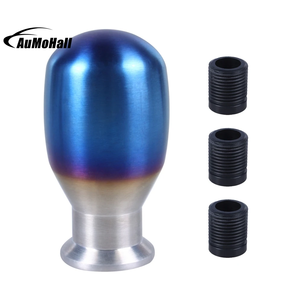 Car Gear Shift Knob Roast Titanium Blue Car Shift Gear Knob Head