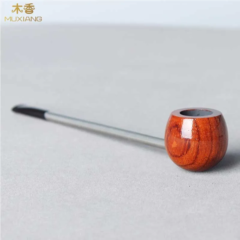 zt5 MUXIANG Long Straight Shank Popeye Type Rosewood Mini Tobacco Pipe Cigarettes Pipe Portable Beginner Smoking Pipe China