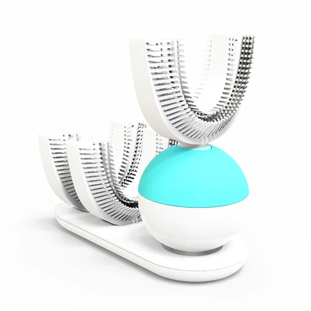 

Automatic Electric Sonic Toothbrush Quickly Brush in 10s USB Wireless Charging Powered Rechargeable