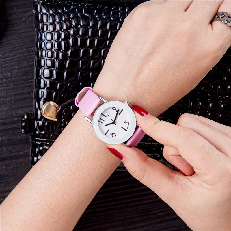 Новые детские часы montre femme 2018 прекрасные для студентов девочек erkek женские Саат