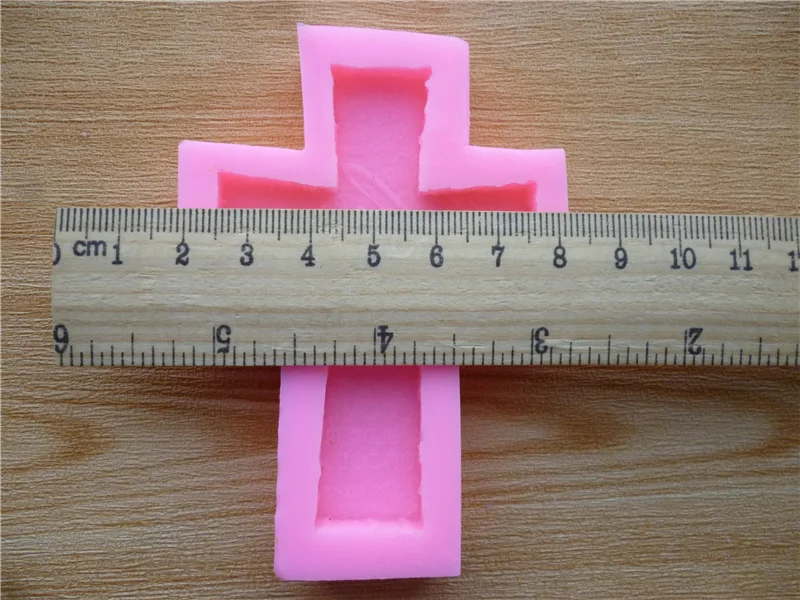 3D Греческий крест, форма для торта, силиконовая форма для шоколада, гипса, свечи, мыло, конфеты, форма для кухни, Выпекание