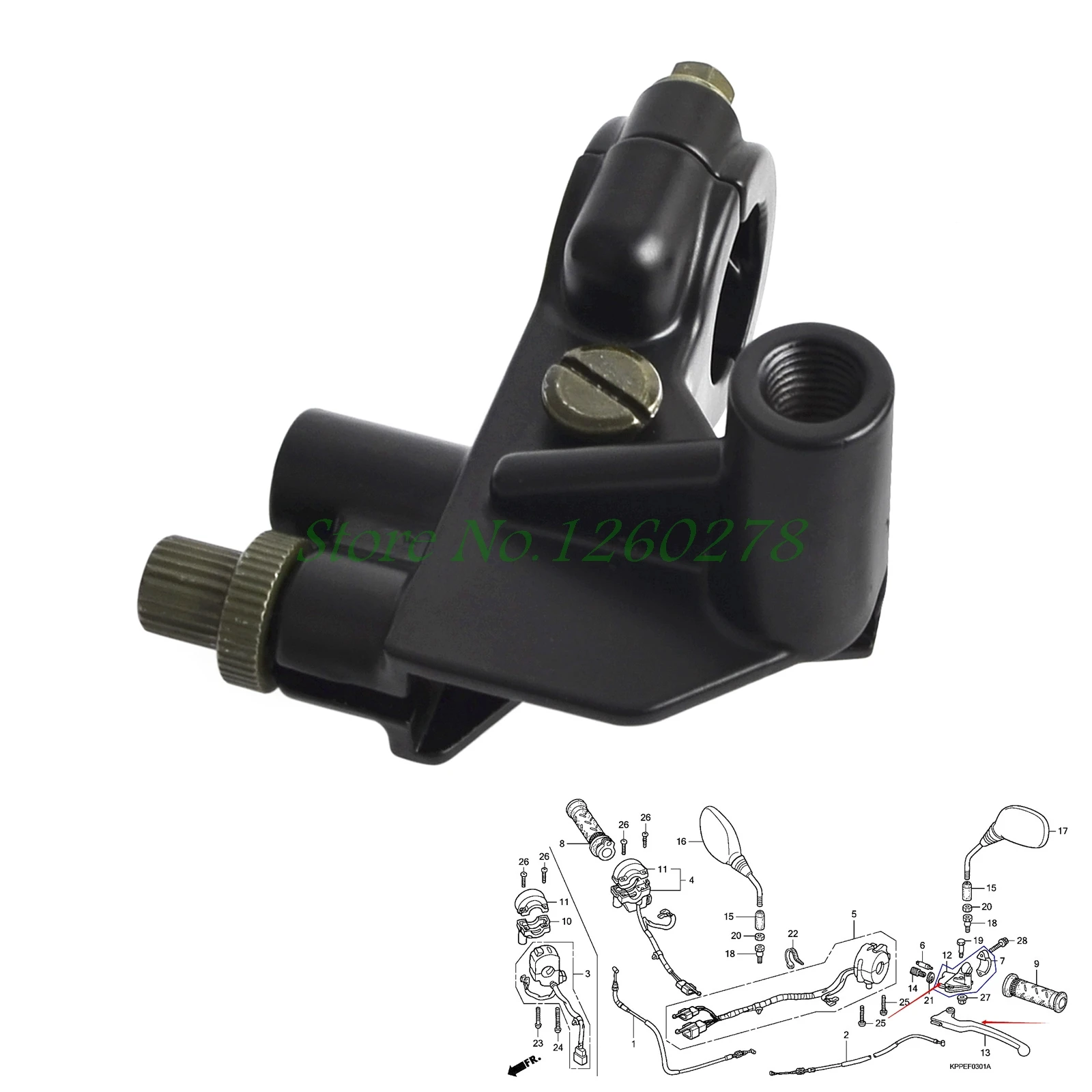Clutch Lever Holder For Honda CBR125 JC34 JC39 JC50 2004-2016 R4 R5 RS5 RS6 RW 5/6//7/8/9 A/B/C