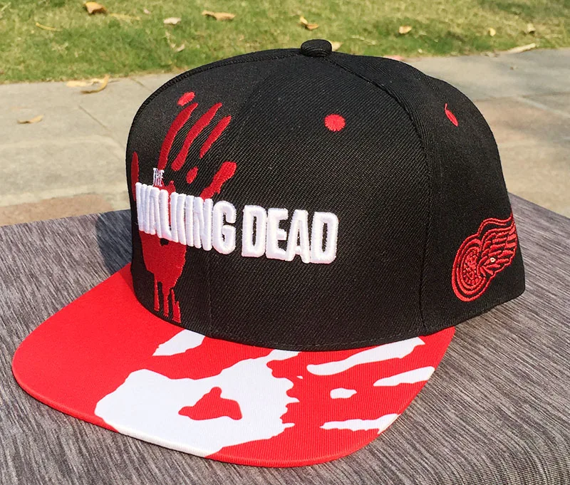 Walking Dead baseball hat adjustable adult's embroidery hip hop cotton