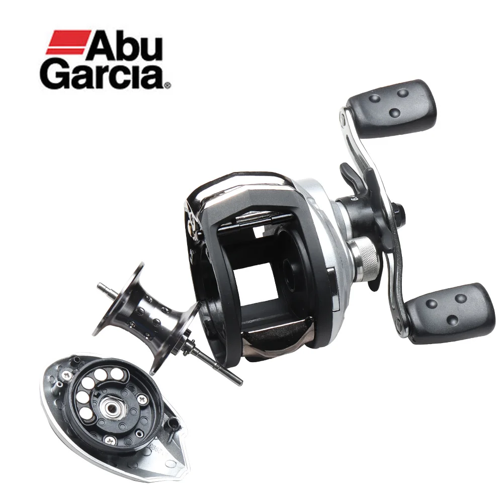 Original Abu Garcia Brand SILVER MAX3 SMAX3 Fishing Reel L/R Hand 5+1BB Max Drag 8kg 6.4:1 Bait Casting Reel Moulinet Peche