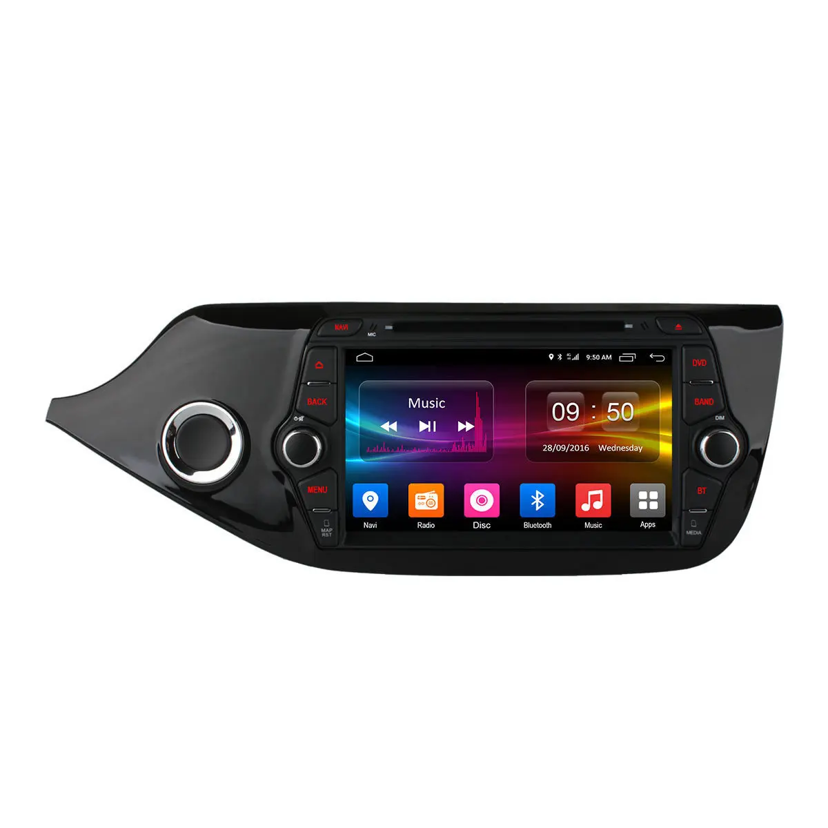 For Kia CEED 2013 2014 2015 Car GPS Navigation Auto Radio DVD Vehicle Intelligent System Multmedia Player Comptuer Smart Pad DVR