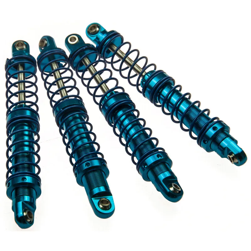 Синий масло Регулируемый 70 мм-120 мм амортизатор демпфер для 1/10 RC Запчасти для грузовых автомобилей D90 осевой SCX10