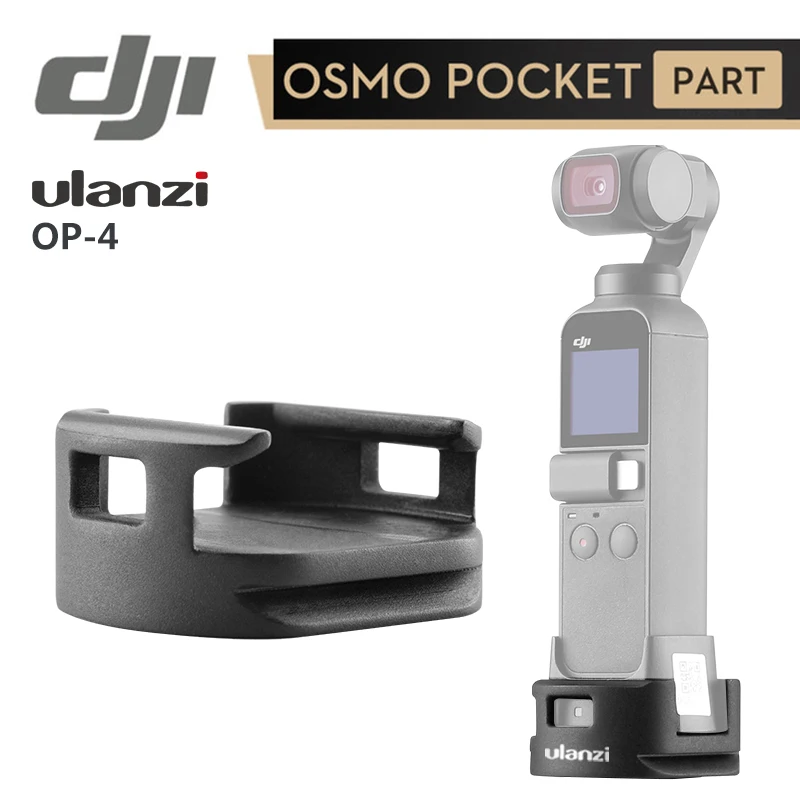 

ULANZI OP-4 WiFi Tripod Adapter for DJI Osmo Pocket WiFi Base Accessory with Tripod Head Quick Release Mount For Dji Osmo Camera