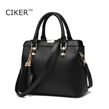 CIKER New Tassel High Quality Women Messenger Bags Crossbody Bags for Women Luxury Leather Shoulder Bag Designer Handbags Bolsas