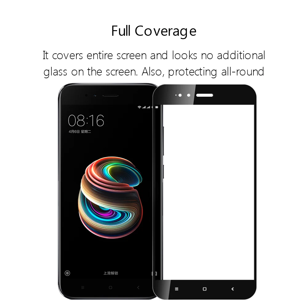 غطاء كامل زجاج واقي ل شياو mi mi A2 لايت 6X A1 واقي للشاشة المقسى زجاج عليه طبقة غشاء رقيقة على Xio mi A2 ضوء سلامة HD فيلم