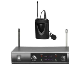 Профессиональный UHF микро cravate wless ручной петличный микрофон Lavalier системы