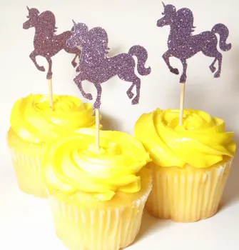 

Glitter Unicorns Safari Animals Cupcake Toppers birthday rustic Wedding Bridal Shower Engagement Party food picks