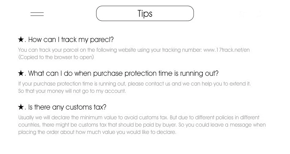 Tips