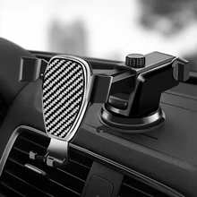 Suction Cup Car Phone Holder Dashboard Windshield Gravity Cell Support Mobile Phone Stand GPS Holder In Car Mount Accessory Auto