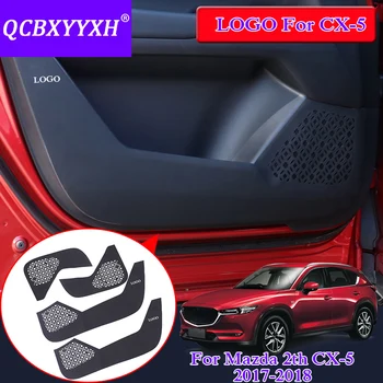 

QCBXYYXH For Mazda 2th CX-5 2017 2018 Car Styling Protector Side Edge Protection Pad Protected Anti-kick Door Mats Cover