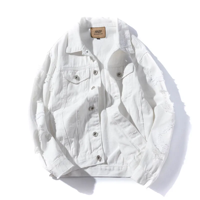 

Loldeal Men's Rugged Wear Unlined Denim Jacket Men's The Trucker Jacket