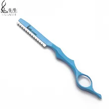 17,5 см 10 шт. бренд Mr Rabbit Профессиональный острый парикмахерский бритвенный нож для стрижки волос нож для похудения салонный инструмент для стайлинга