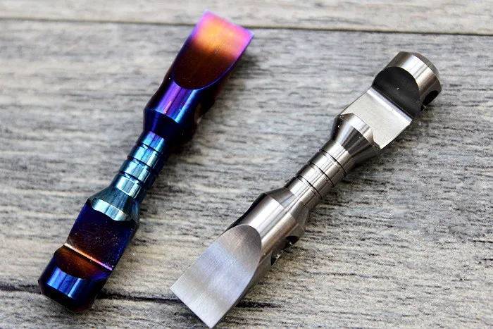 

Titanium EDC Opener Screwdriver Burn Titanium Keychain Pendant EDC Multi Tools Outdoor Tools