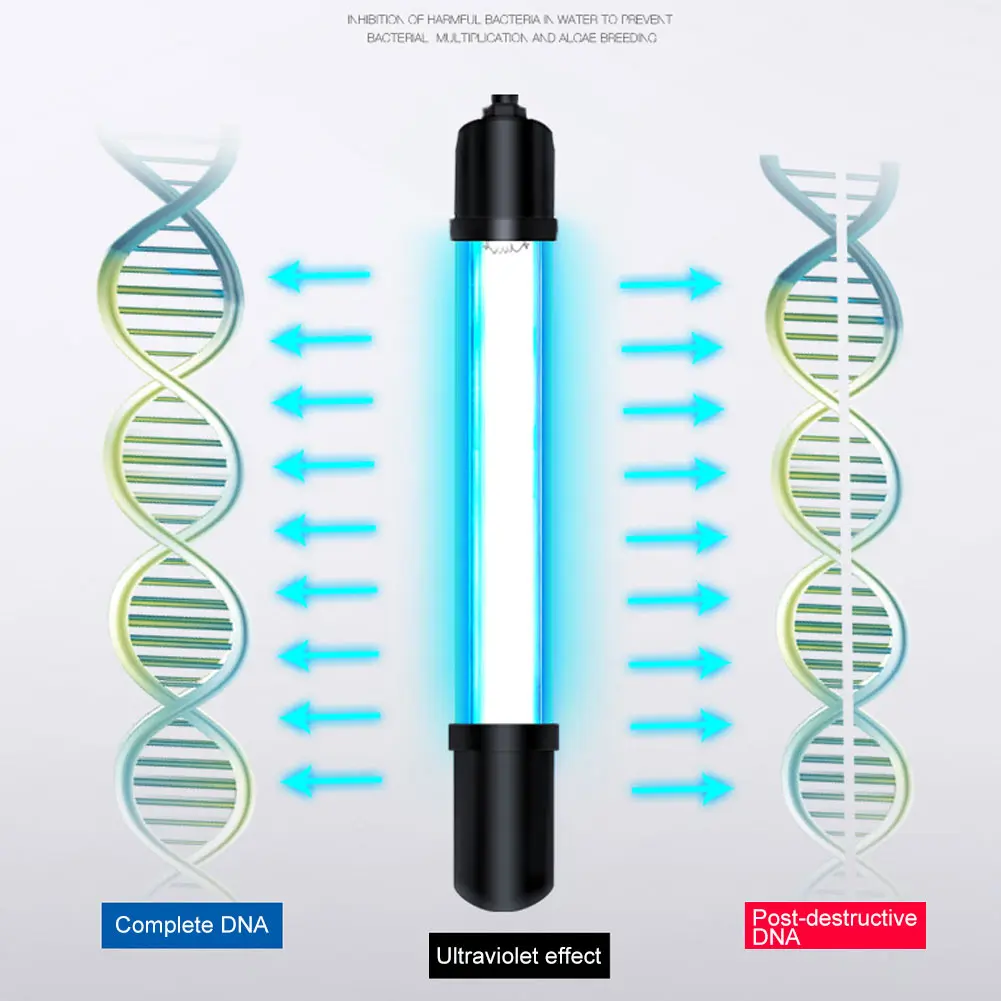 5/7/9/11/13 Вт ультрафиолетовая дезинфекционная лампа стерилизация воды свет для аквариума YU-дом