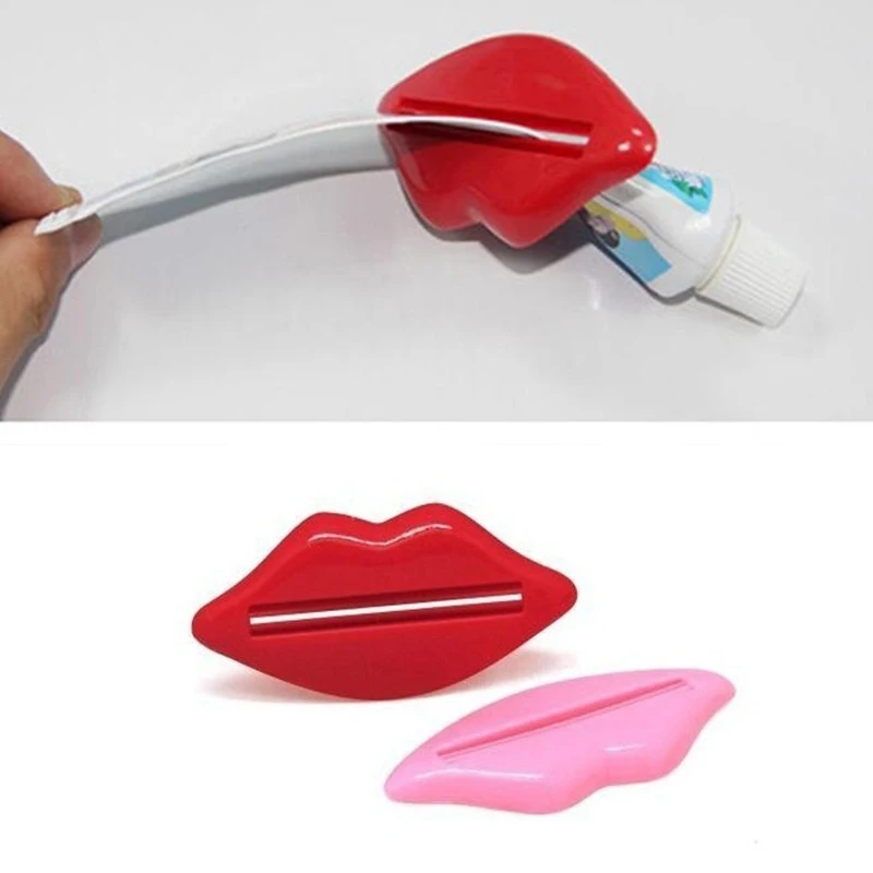 

Lip Shape Multi-purpose Squeezer Creative Toothpaste Companion Squeeze Toothpaste