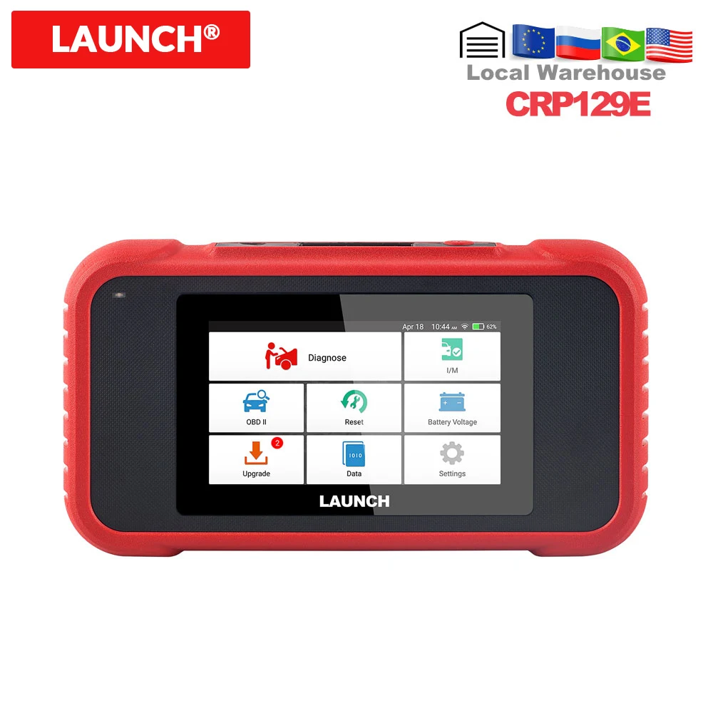 

Launch CRP129E Auto Code Reader OBDII/EOBD Brake/Oil/SAS/TPMS/Throttle reset 4 Systems X431 Creader 129E Diagnostic Tool Scanner