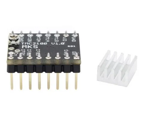 5 шт. 3d принтер StepStick MKS TMC2100 Драйвер шагового двигателя ультра бесшумный Отличная