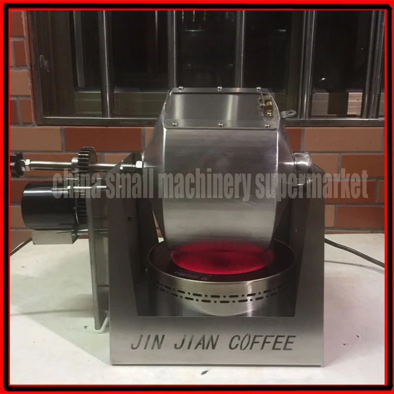 

High quality Automatic rotation 3.4L stainless steel coffee roaster machine Roasting machine used for Coffee bean coco peanut