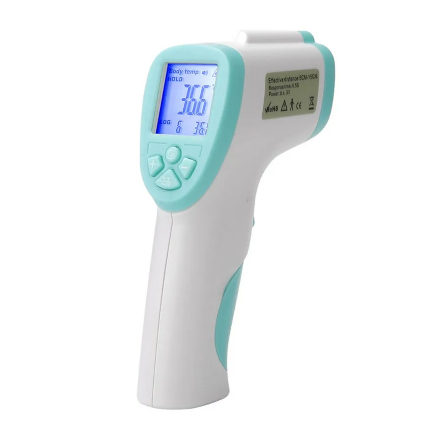 Бесконтактный инфракрасный термометр ЖК-дисплей с напоминанием о жар Цифровой Электрический термометр Многофункциональный для взрослых Детские Инструменты для здоровья