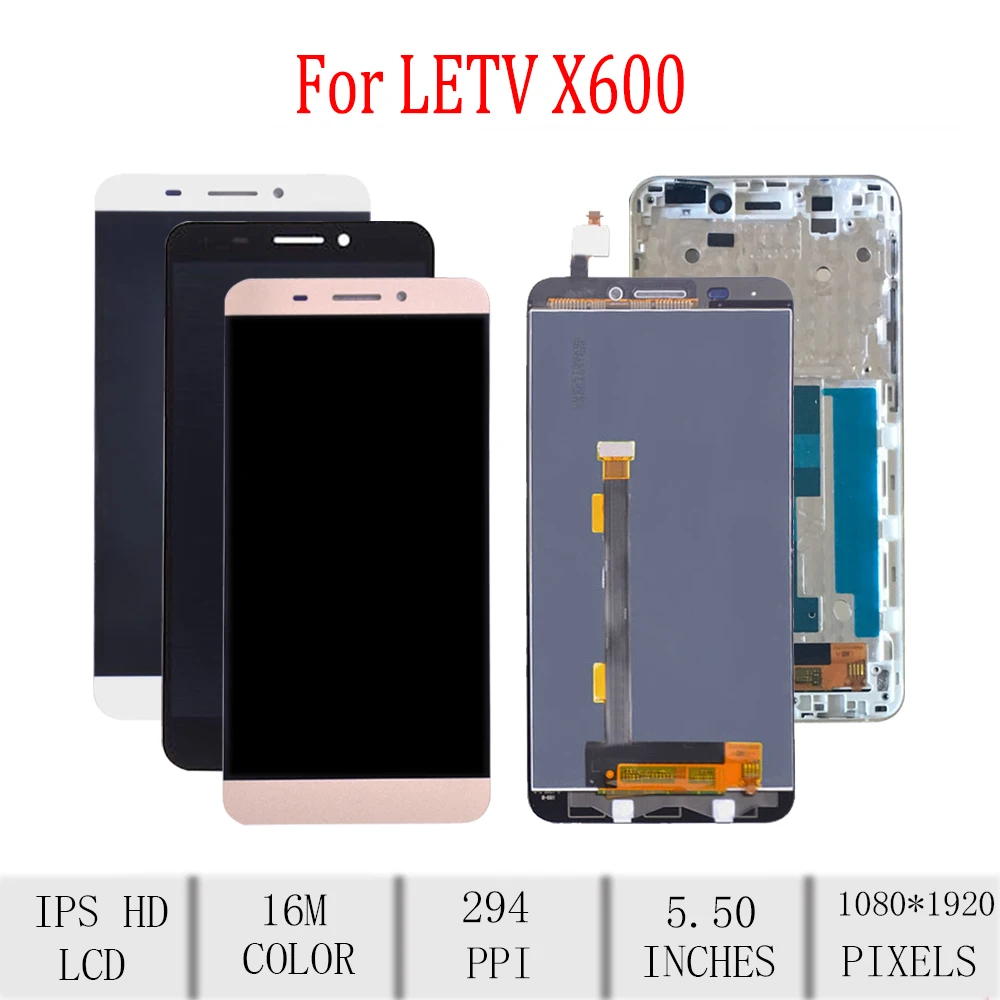 5 &quotоригинальный для Letv LeEco Le One X600 ЖК дисплей с сенсорным экраном рамкой