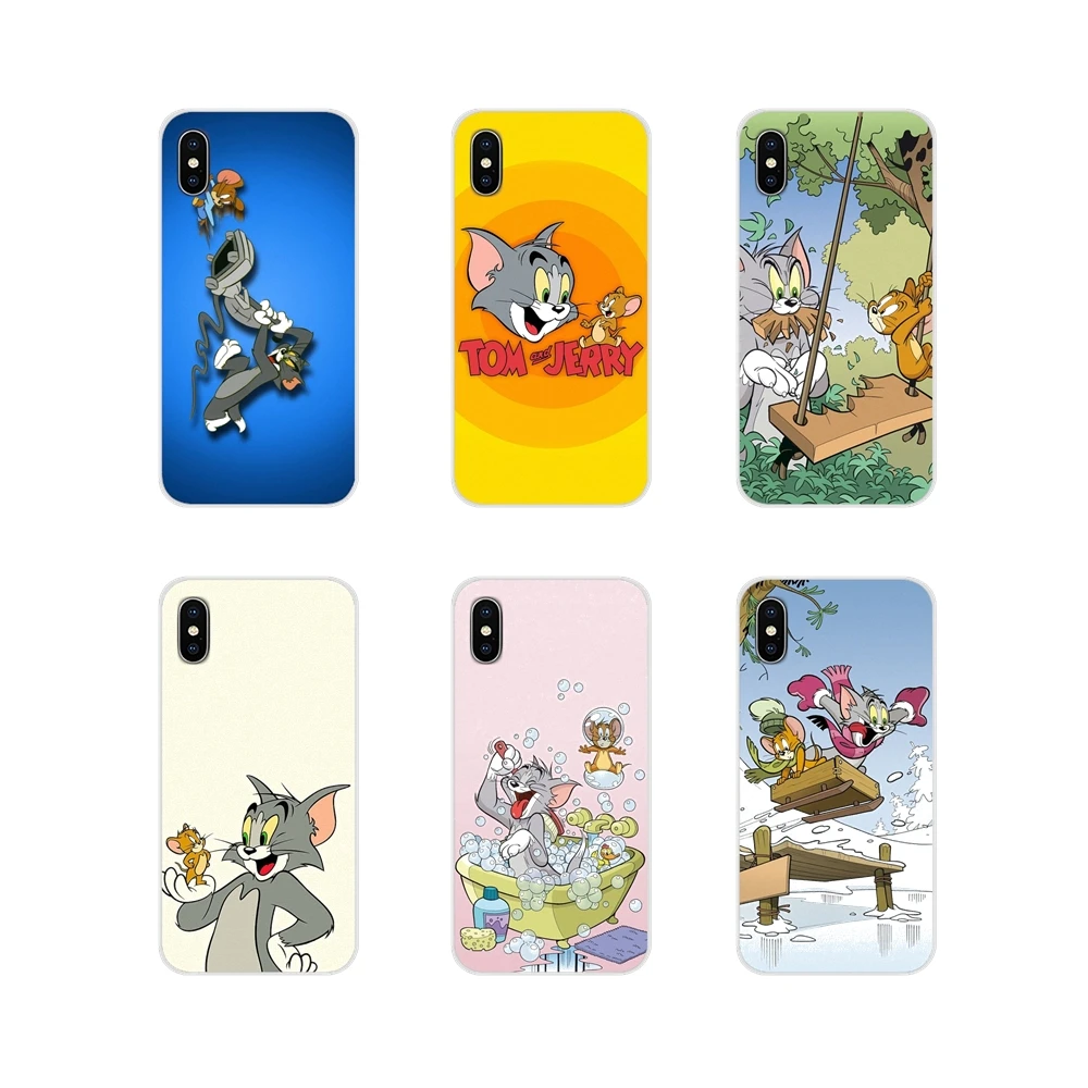 

For Huawei G7 G8 P7 P8 P9 P10 P20 P30 Lite Mini Pro P Smart Plus 2017 2018 2019 Accessories Phone Cases Covers Tom And Jerry