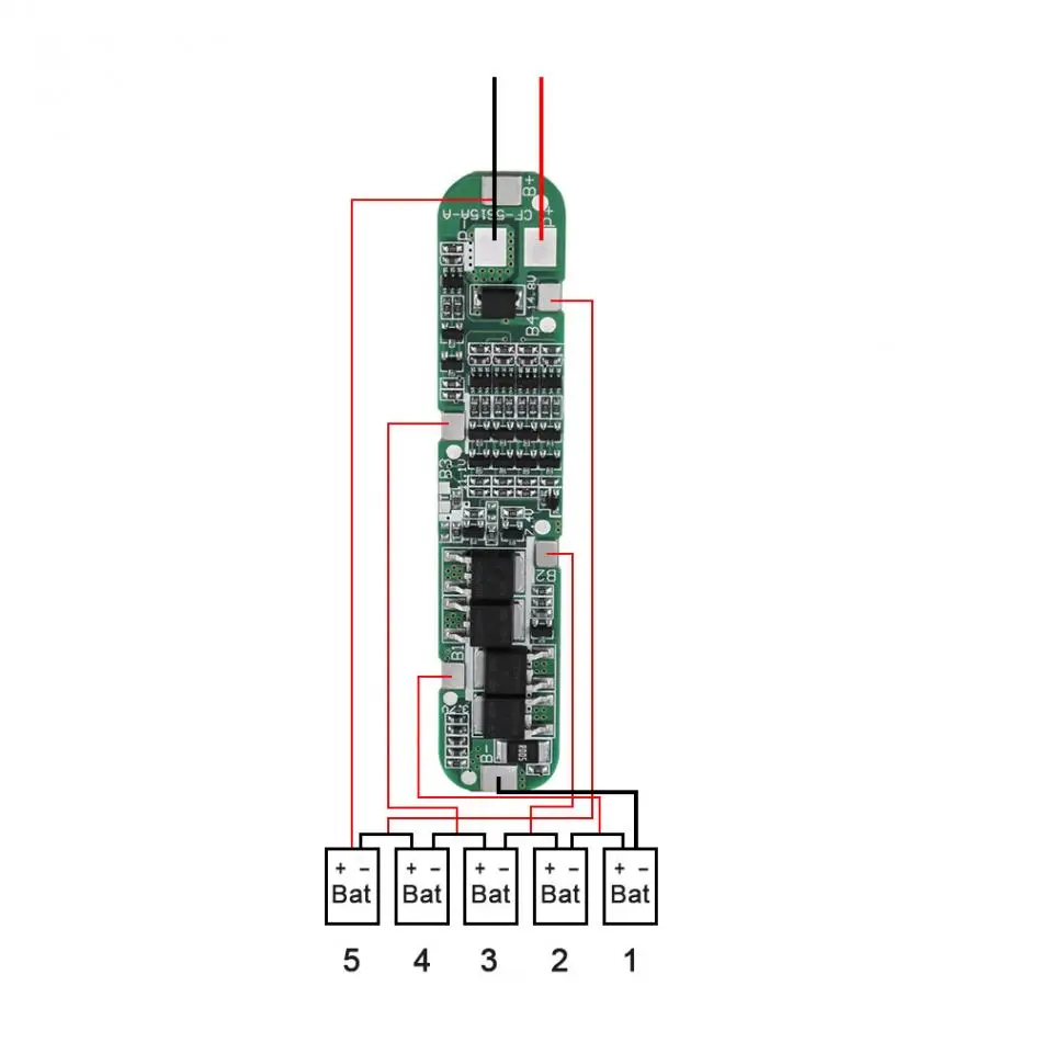 18,5 V/21 V 15A 5S литий-ионная батарея плата защиты BMS преобразователи для электроинструмента 18560 батареи