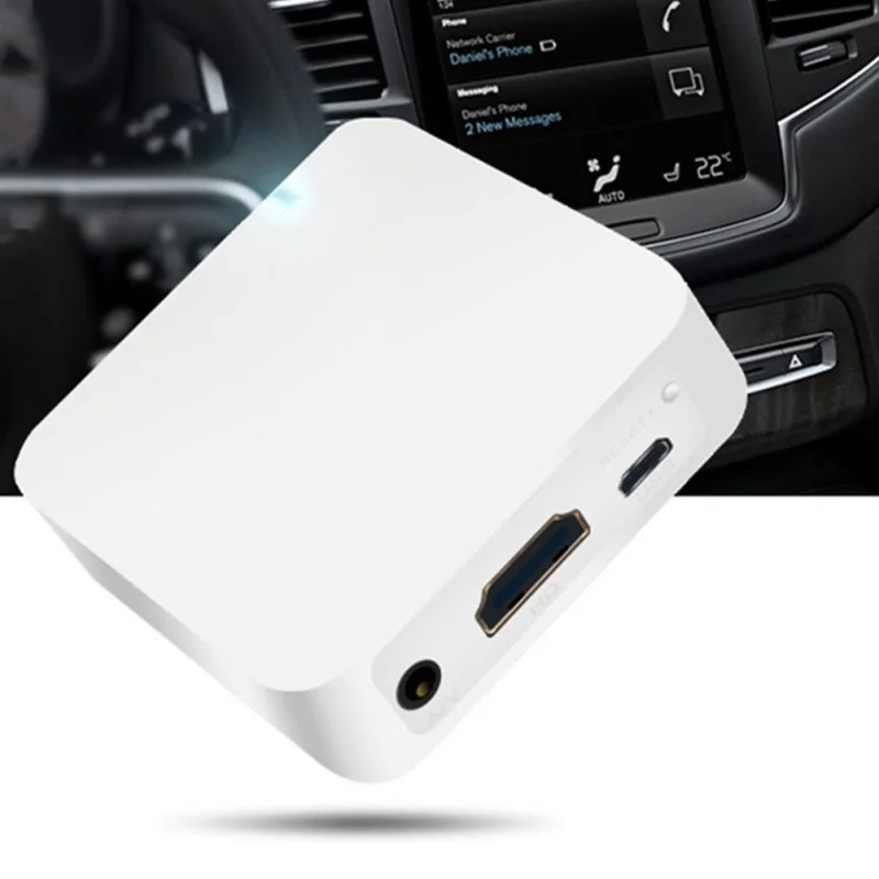  New MiraScreen Car WiFi Display Dongle WiFi Mirror Box Airplay Miracast DLNA GPS Navigation Car for