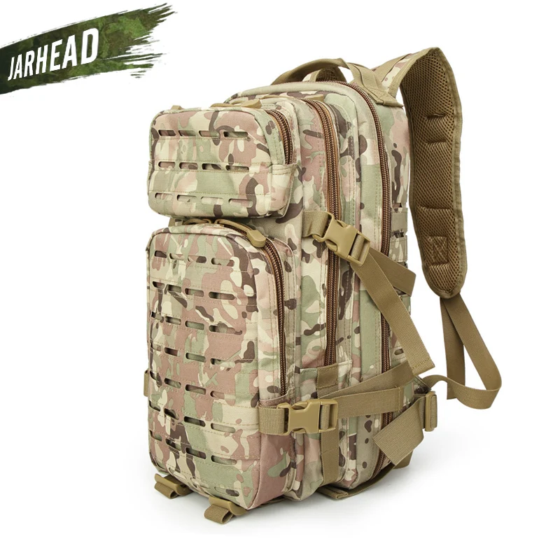 Высокое качество уличный походный мужской военный тактический рюкзак для велоспорта, пешего туризма, спортивный рюкзак, камуфляжная сумка для альпинизма - Цвет: CP