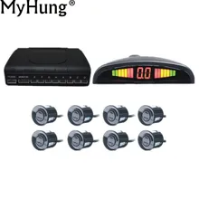 Car Parking sensor 8 sensors Buzzer Backup Radar Detector System Reverse Sound Alert High Quality Auto Accessories For All Cars