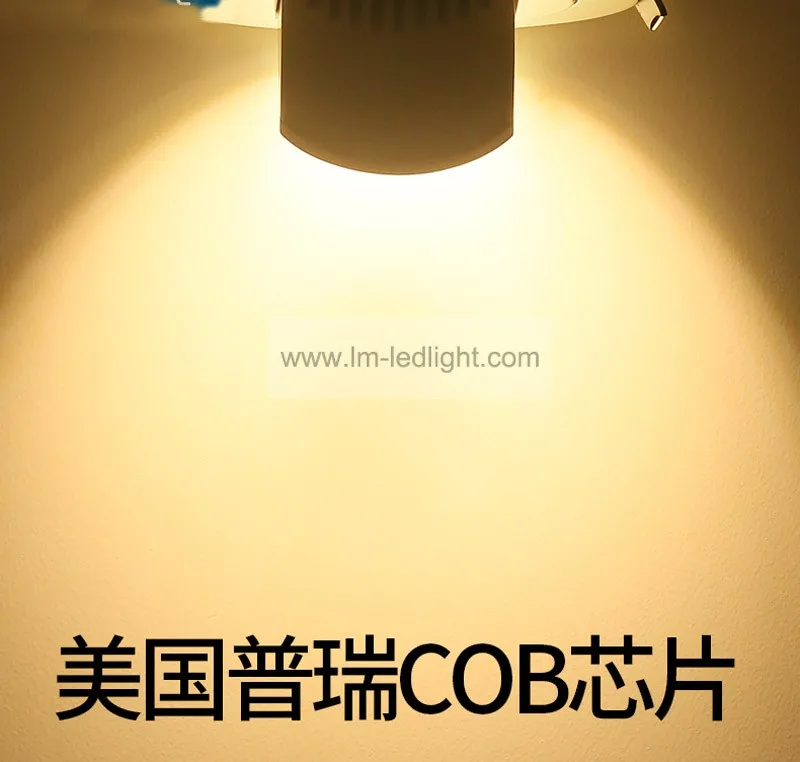 COB LED downlight project (2)