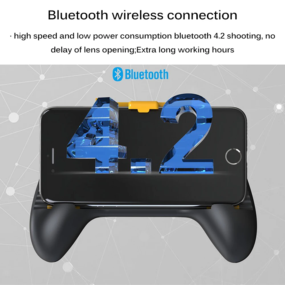 Bluetooth 4 2 Геймпад контроллер PUBG мобильный триггер беспроводной джойстик Joypad с
