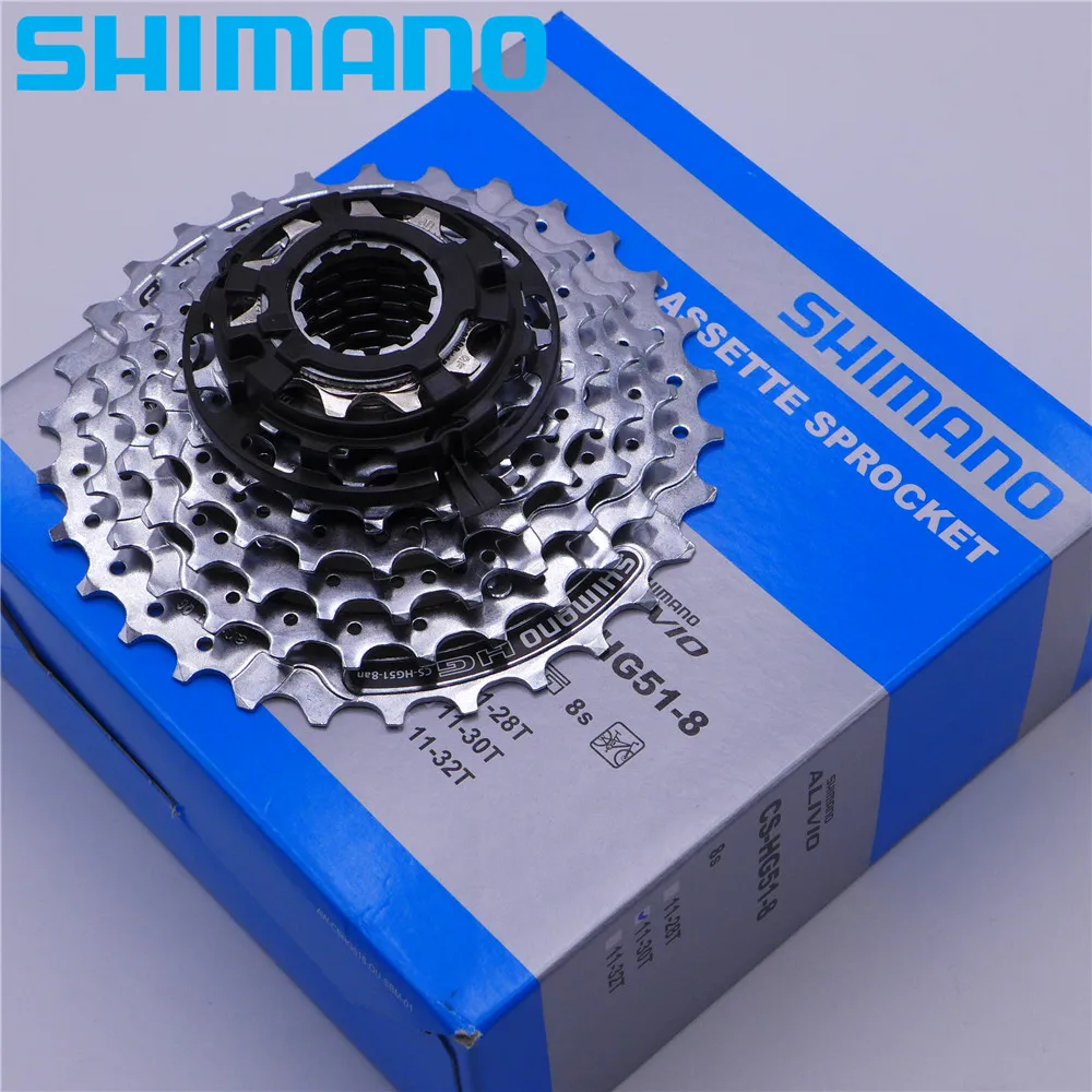 

SHIMANO MTB Mountain Bike HG51 8 Speed 11-30T Cassette Sprocket CS-HG51-8