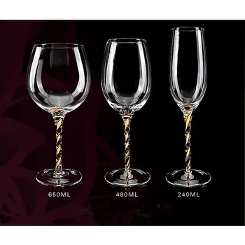 

Europe Style Wine Glass Crystal cup Goblet Great Capacity Red Wine Cup Champagne Glass Creative Bar Home Drinking Ware