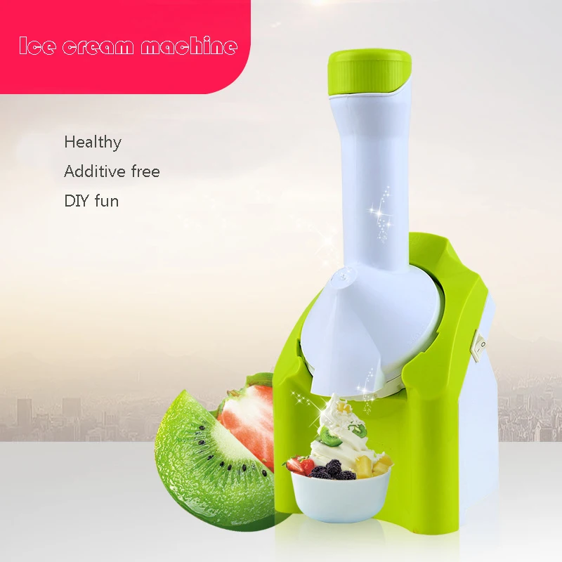 Fruit Ice Cream Machine Electric Ice Cream Maker Ice Cream Making