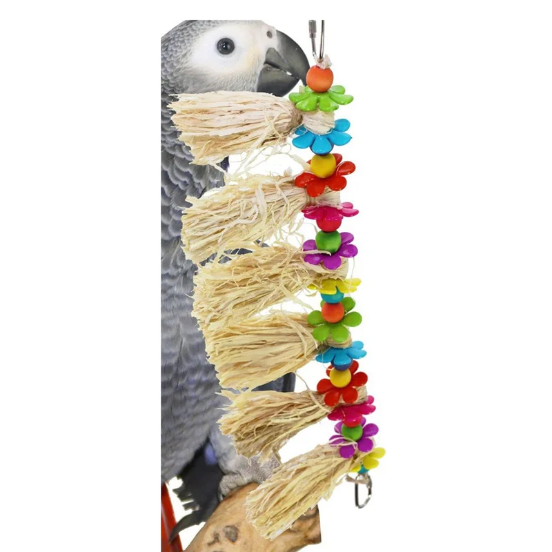 Игрушки для попугаев Traumdeutung для птиц и домашних животных, аксессуары для попугаев, окунь, волнистый попугай, клетка, украшение, papegaai touw dla papug