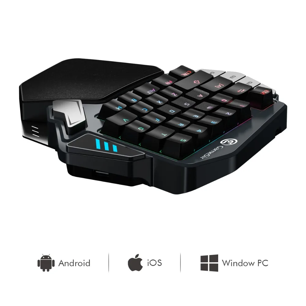  GameSir Z1 Kailh Gaming Keypad for Mobile/PC games AoVMobile Legends. One-handed Green Axis mechani