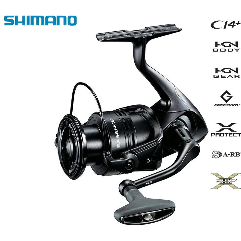 

SHIMANO Original EXSENCE CI4+ C3000M 3000MHG 4000MHG 4000MXG X PROTECT Spinning Fishing Reel Special for Sea Bass