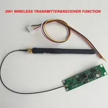 10 шт./лот 2,4 ГГц 2в1 сценический беспроводной приемник и передатчик DMX512 PCB плата модулей с антенной светодиодный передатчик контроллера