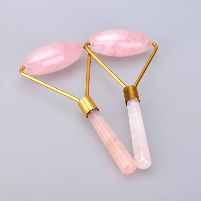 Купить Роллер Для Лица Розовый Кварц