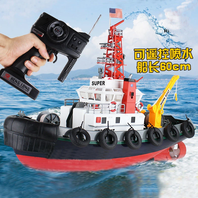 Развивающие игрушки на дистанционном управлении пожарная лодка 3810 60 см большие радиоуправляемые лодки для игр на открытом воздухе Спринклерный водный игрушечный самолет Лучшая детская игрушка в подарок