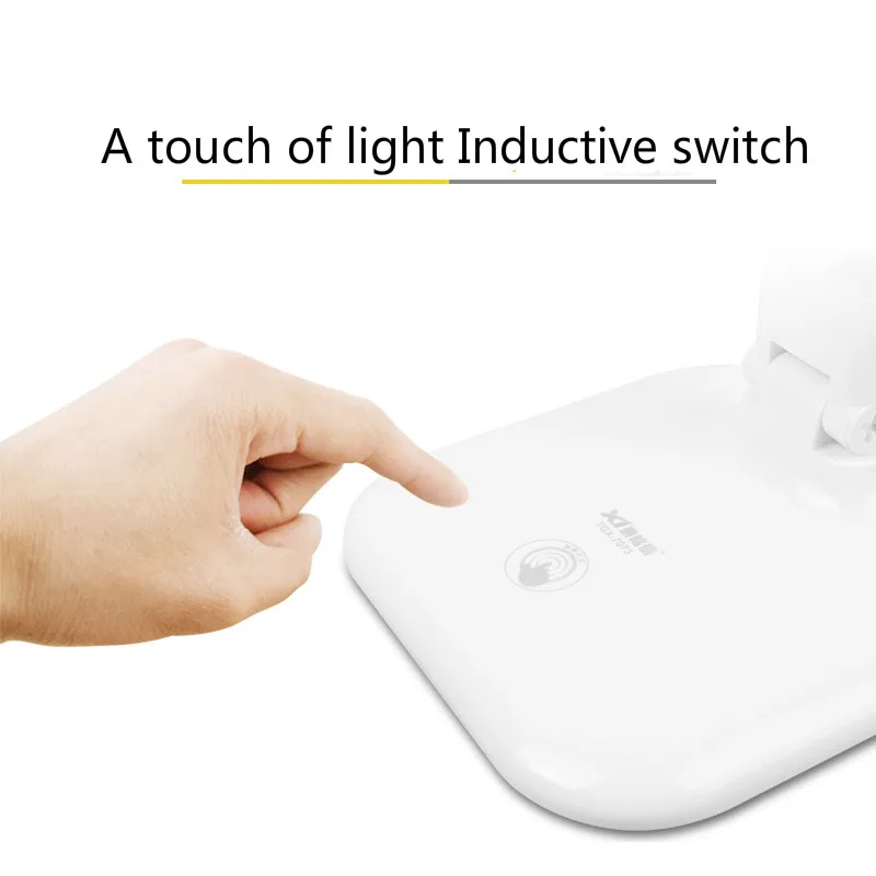  BREFILI 7W 30LEDs Table Lamp AC 220V Office Desk Lamp Dimmable Touch Sensor Folding Lamp for School - 32964531761