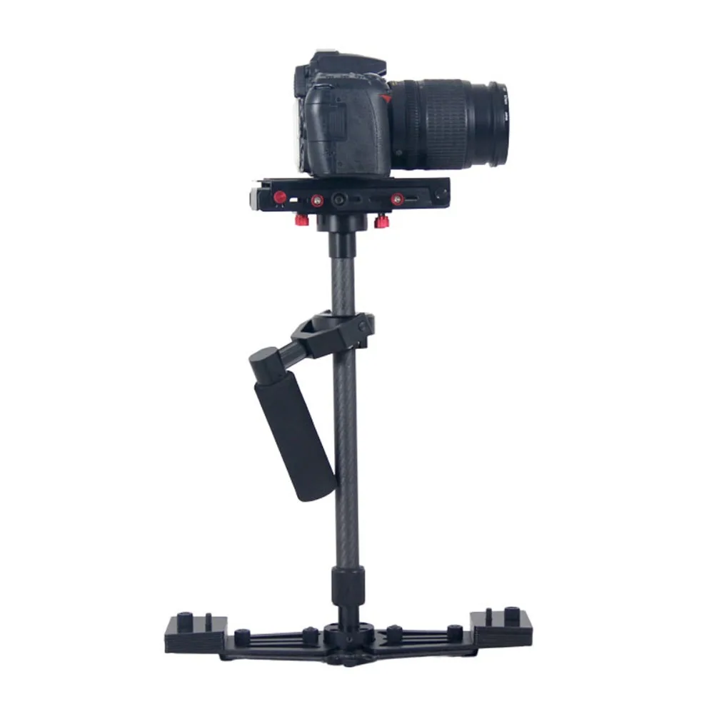 Профессиональный Ручной Стабилизатор 2" углеродное волокно камера Steadicam для Canon Nikon sony DSLR видеокамера DV камера видео