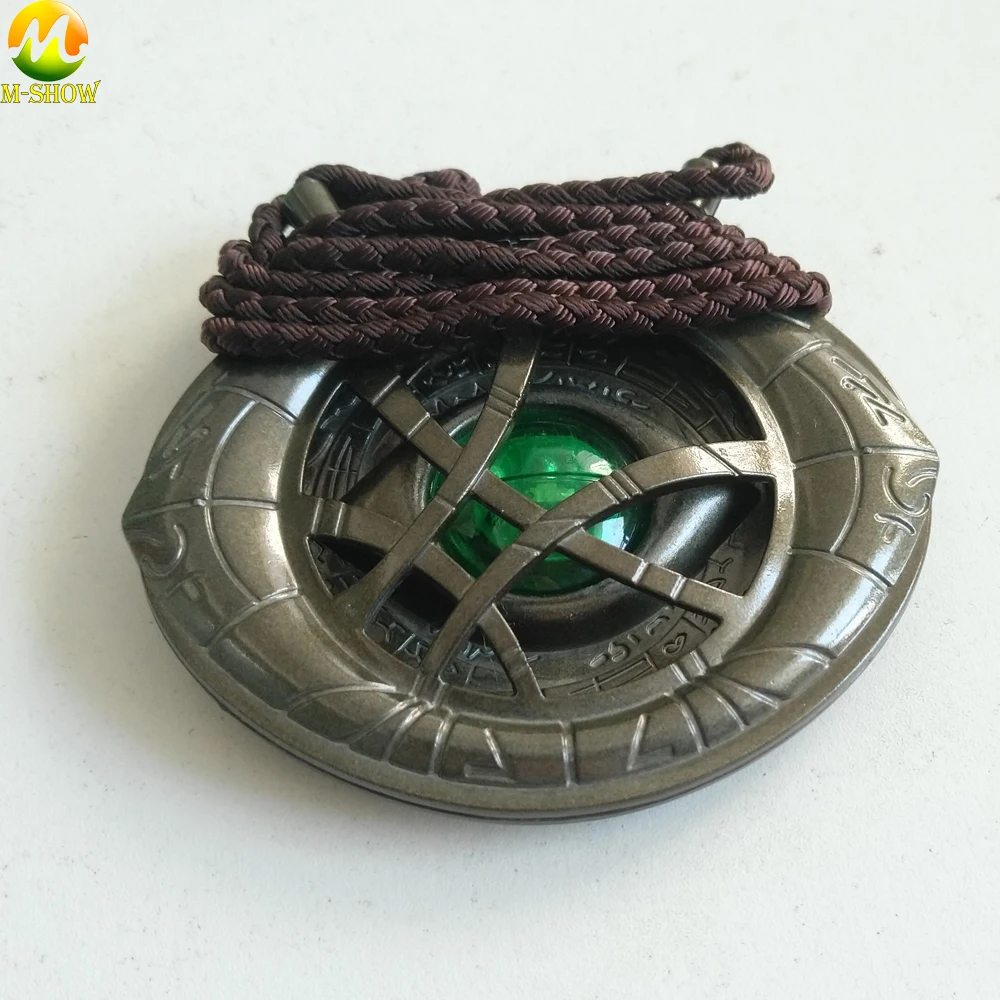 Доктор Странный свечение ожерелье Dr. Странные Стив косплей глаз Agamotto подвеска