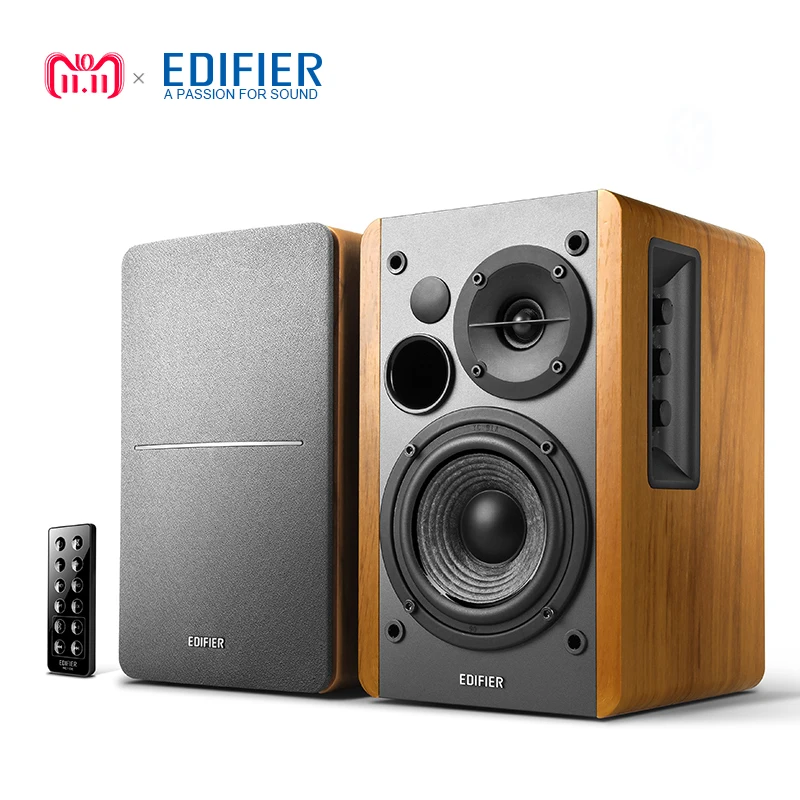 EDIFIER R1280DB Высокое качество Bluetooth 4 0 динамик книжная полка мощный бас и оптический