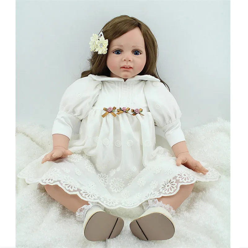 

24inch Bebe Reborn Menina Realistic Newborns Soft Silicone Baby Npk Dolls for Girls Brinquedo Menina Christmas Gifts Kids Toys