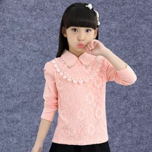 2016 New Fashion Slim Girls T-shirt Autumn and Winter the New Bottoming Shirt